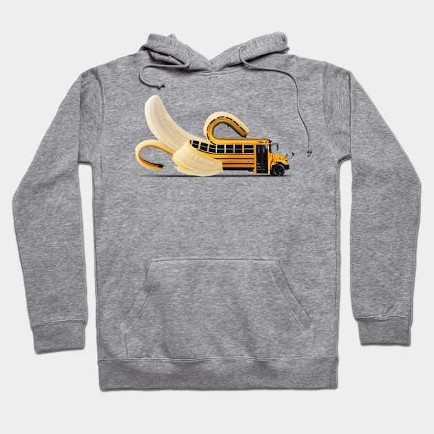 Banana bus Hoodie by Manu_Pedreira